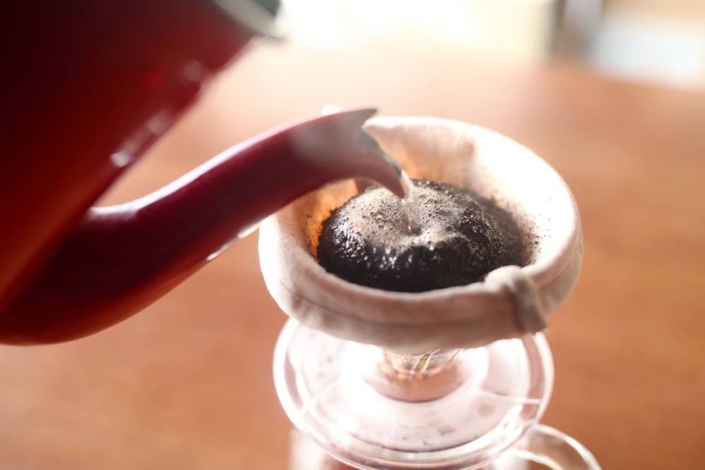 ​「いつものドリッパーを、名店の味に格上げするネルフィルター」