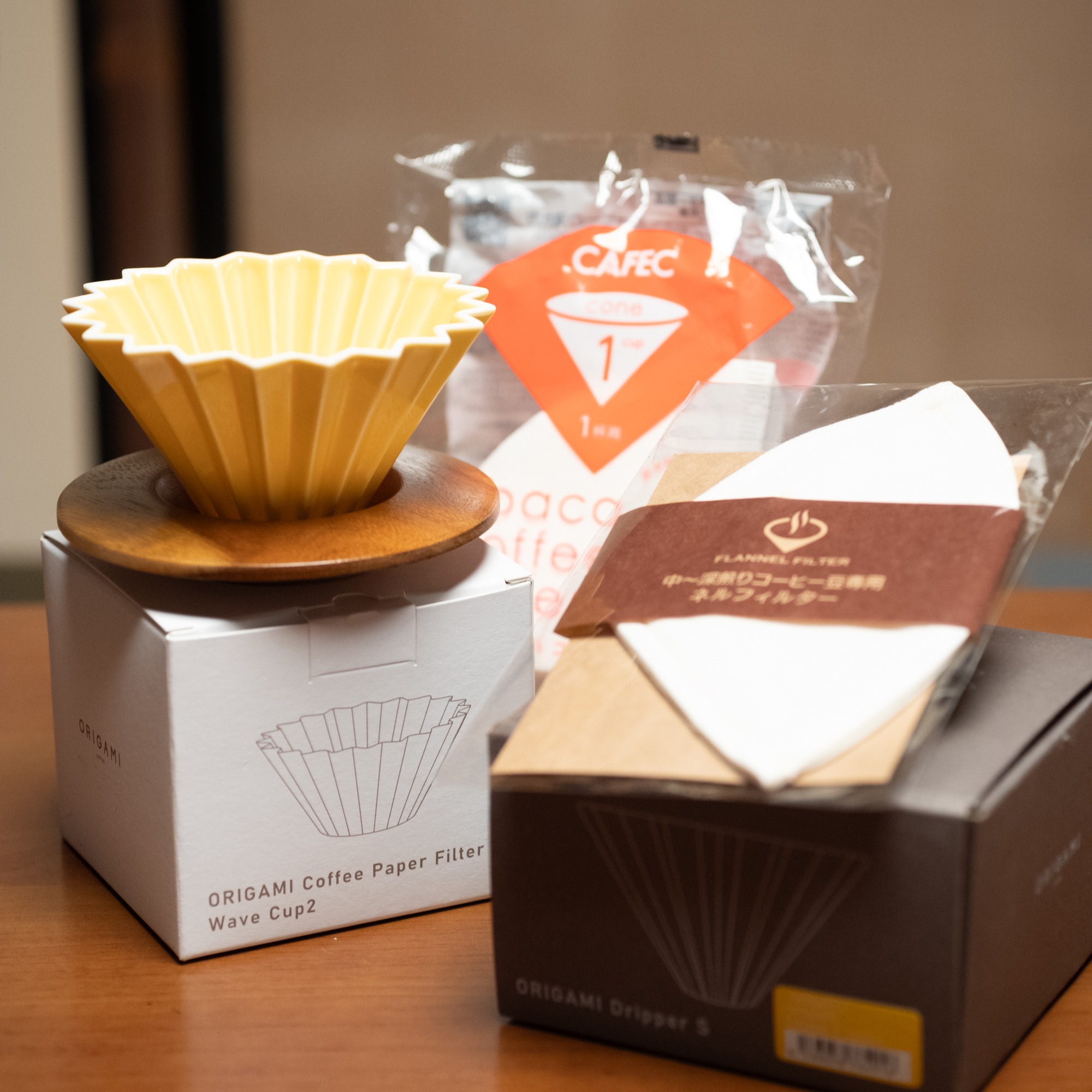 【4/8までカラーお選び可】コーヒードリッパーの決定版 ORIGAMIパーフェクトセット